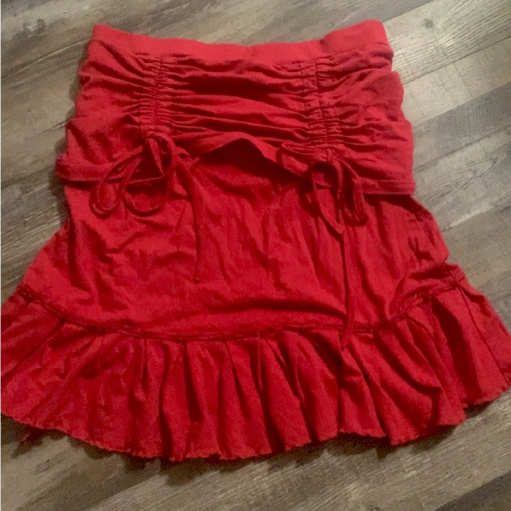 Red Fairy Skirt SOLD